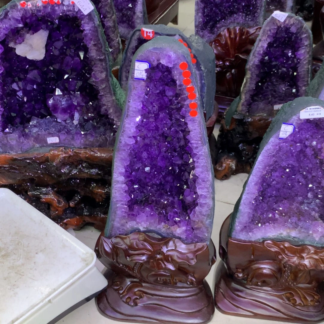 大型摆件（非配饰）未镶嵌水晶芳