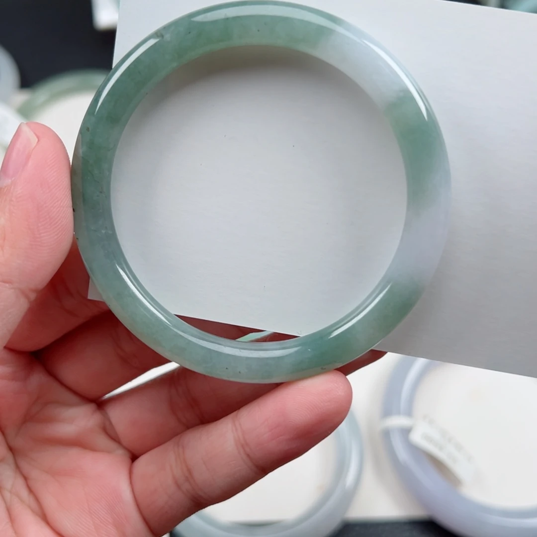 未镶嵌手镯翡翠54.6*7.6*7.9