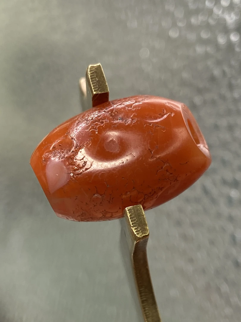 南红玛瑙配饰桶珠尺寸13x16.5mm颜色红润满肉