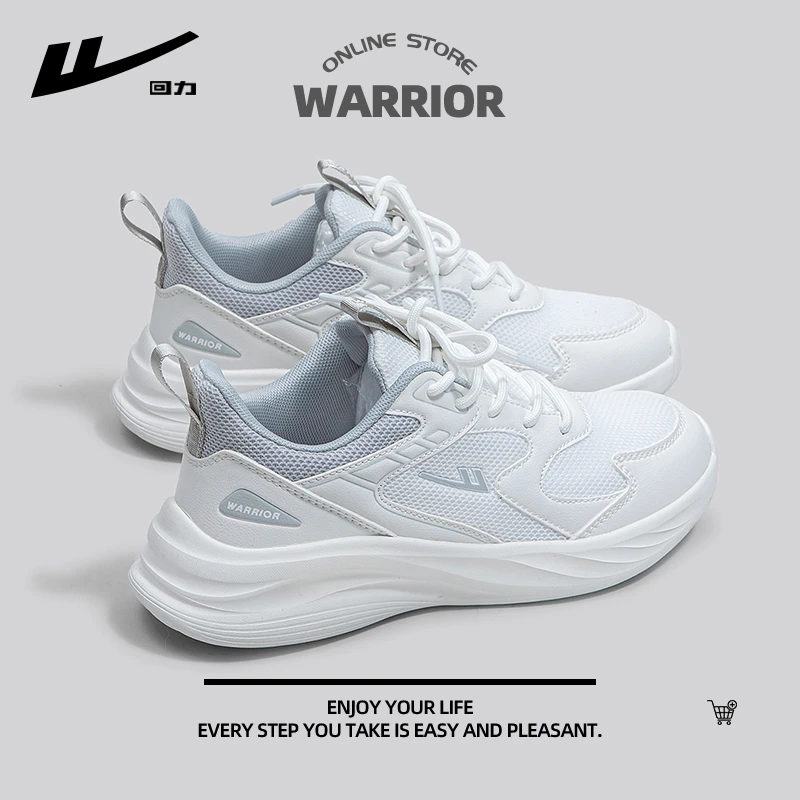 回力透气男鞋秋季新款爆款网面圆头跑步鞋子男女款百搭休闲运动鞋