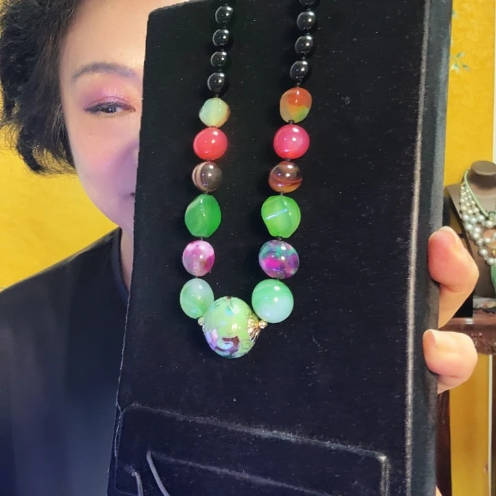 未镶嵌颈饰玛瑙/玉髓