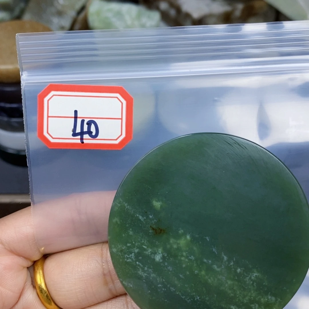 和田玉镯芯未镶嵌