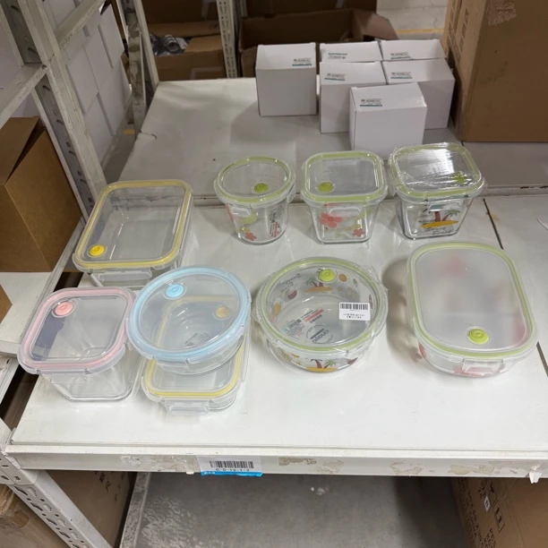 清仓高硼硅玻璃保鲜盒