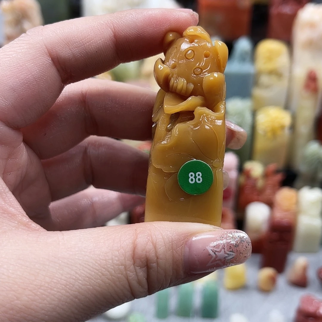 雪***️印石寿山石88。