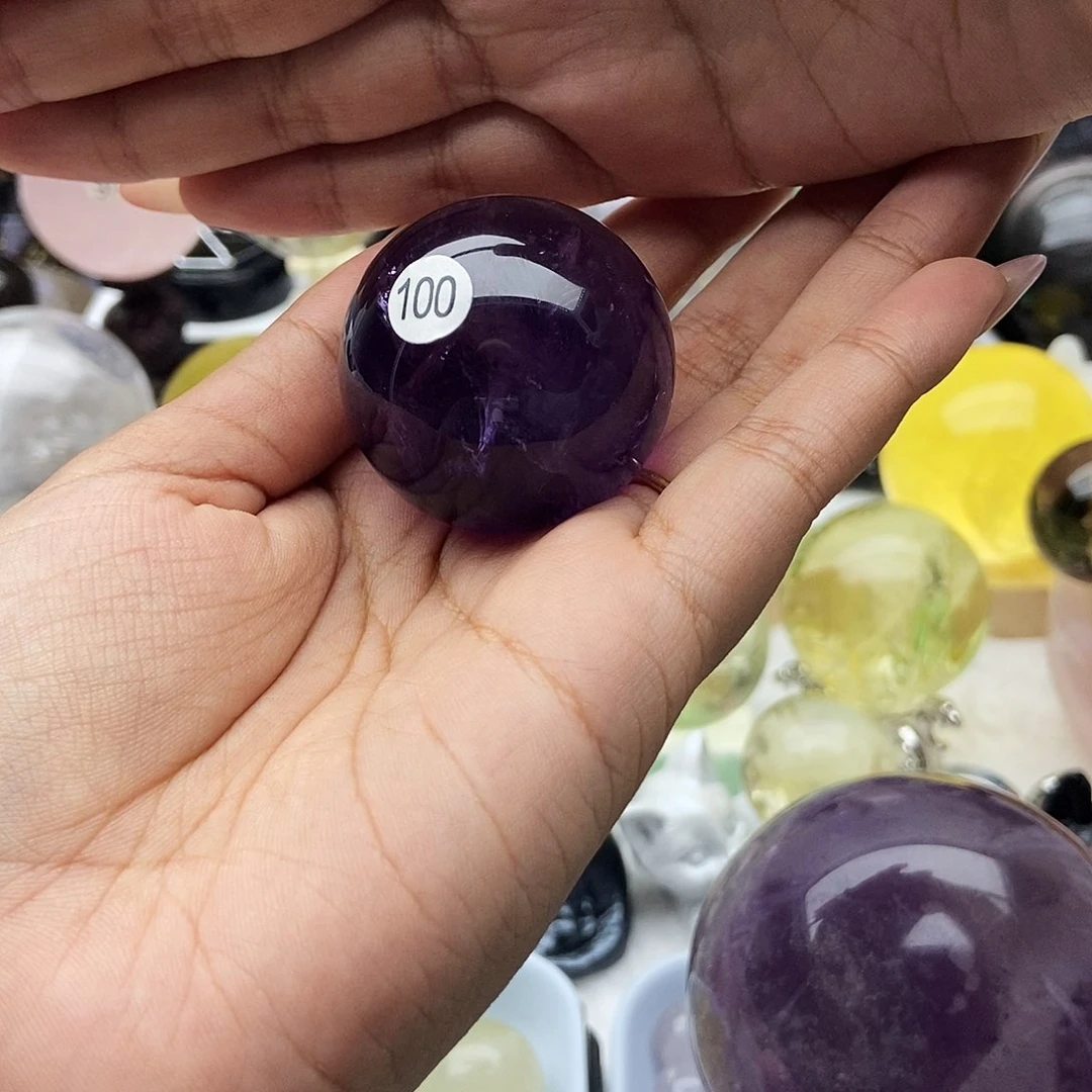 虹***元水晶珠宝半成品未镶嵌1号