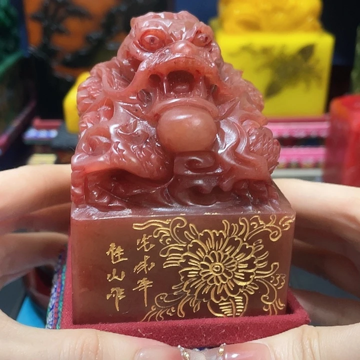 寿山石印石篆刻印章引首章闲章姓名章生日礼物