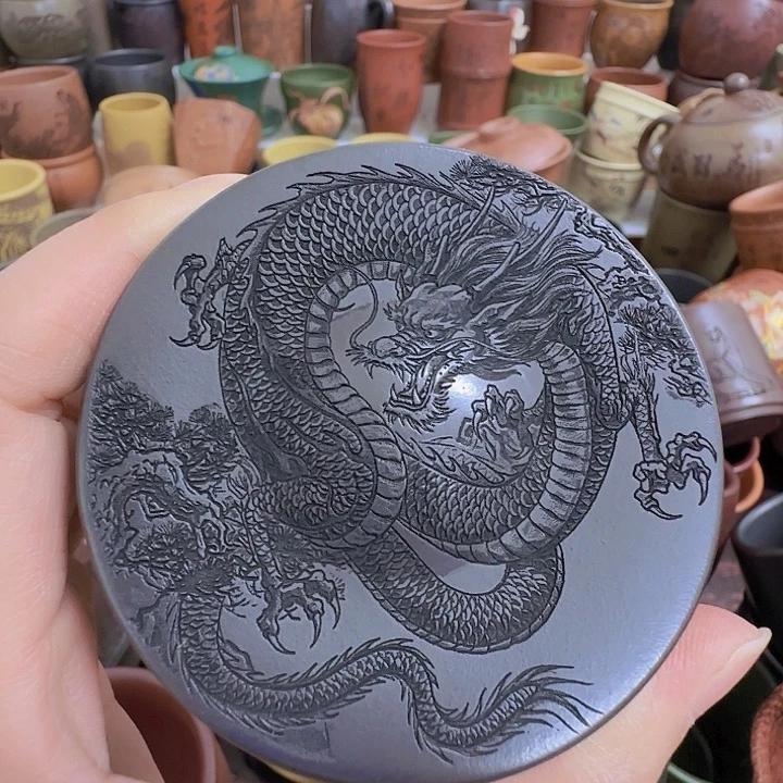 茶杯紫砂紫砂主人杯放漏！