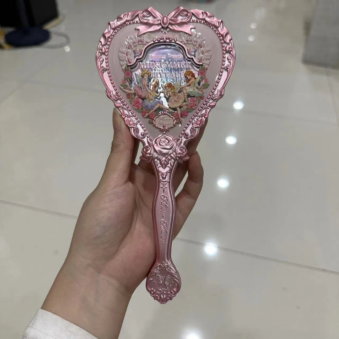 仲夏夜系列香草粉色白色手持镜