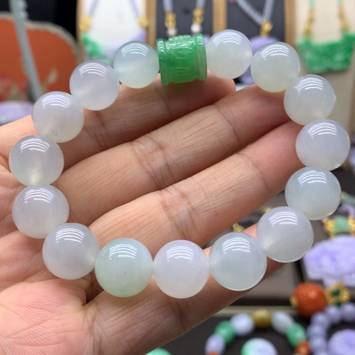 翡翠未镶嵌手链翡翠手链