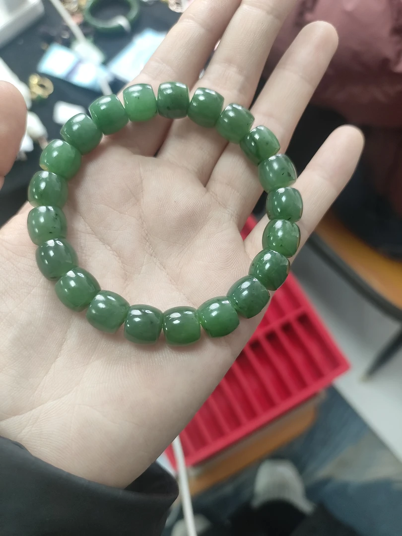 碧玉手串直切卡10付姐甄选