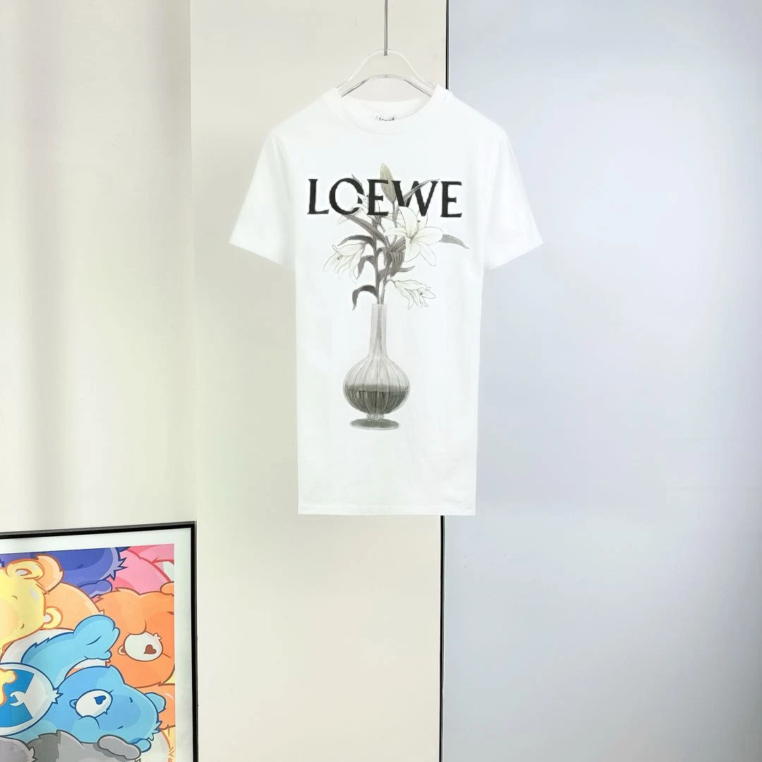 99新/罗意威 /水仙花字母logo短袖T恤/Xs码/Xspk576