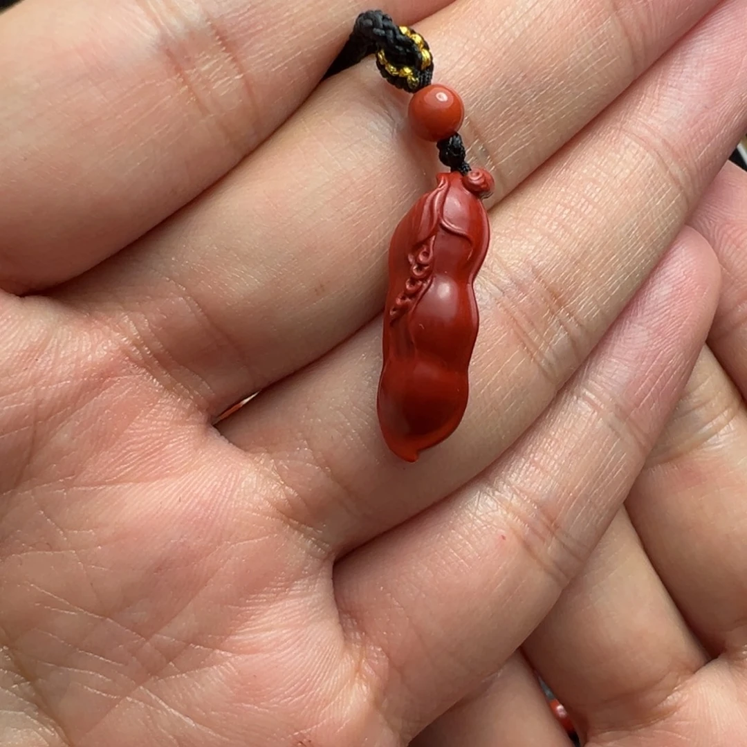 南红玛瑙未镶嵌颈饰