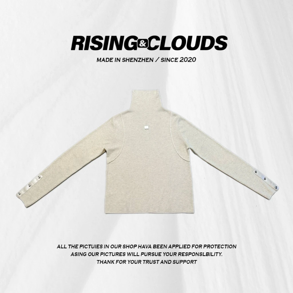 RISING&CLOUDS【小云姐】秋冬时尚保暖百搭高领打底110365