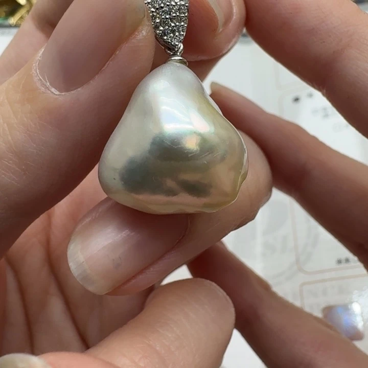 海水珍珠颈饰未镶嵌