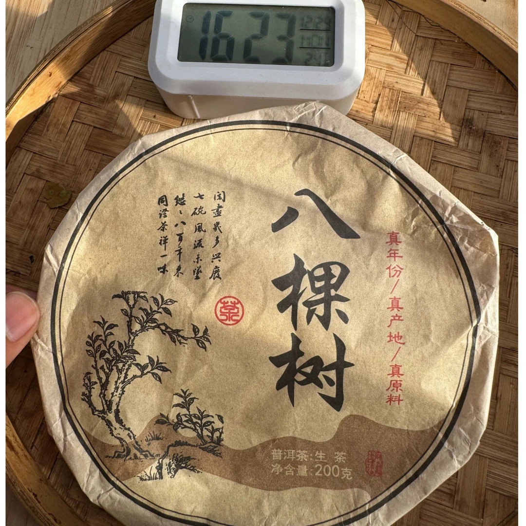 2015年·头春 八棵树【单株】老生茶·200g普洱生茶饼【488号】12-29