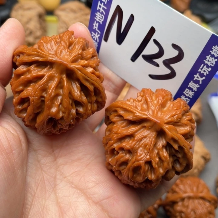 文玩核桃把件苹果43尺