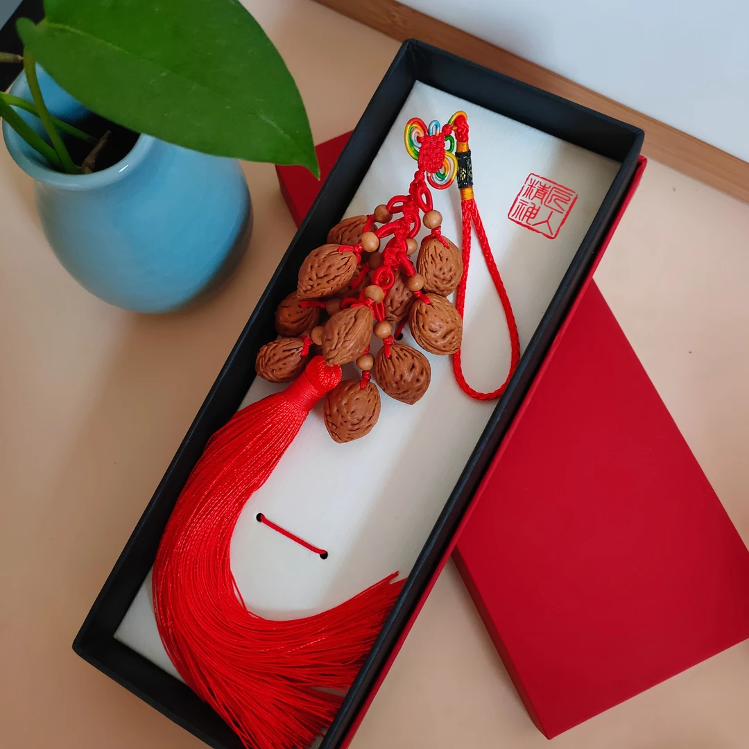 桃枭沉水手工打磨DIY挂件