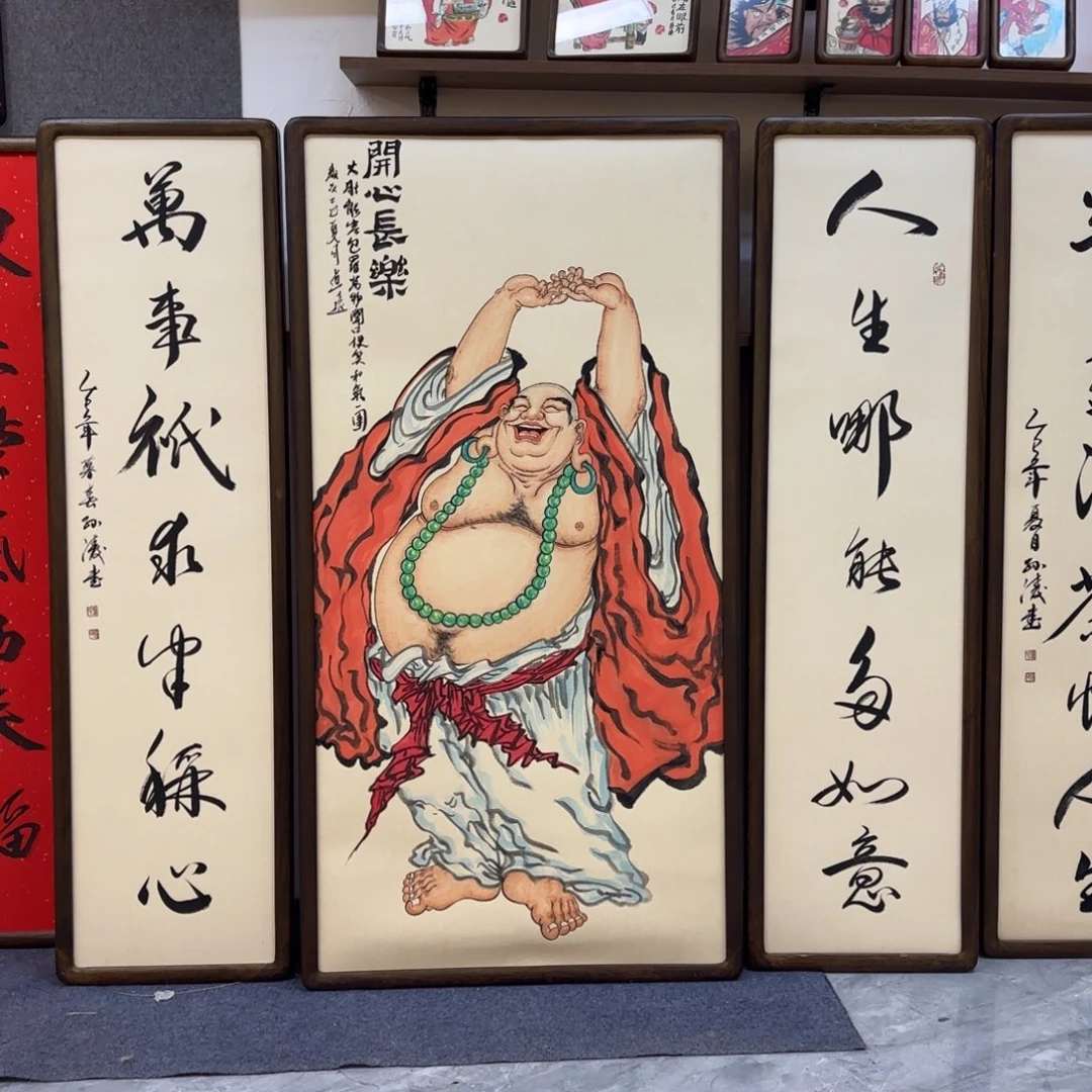 瀚***元国画阿冲手绘钟馗