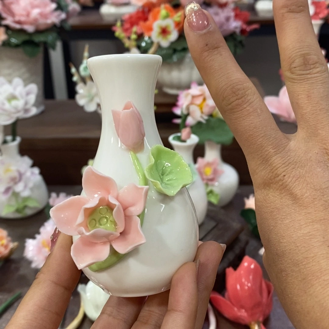 瓷片陶瓷工艺品摆件