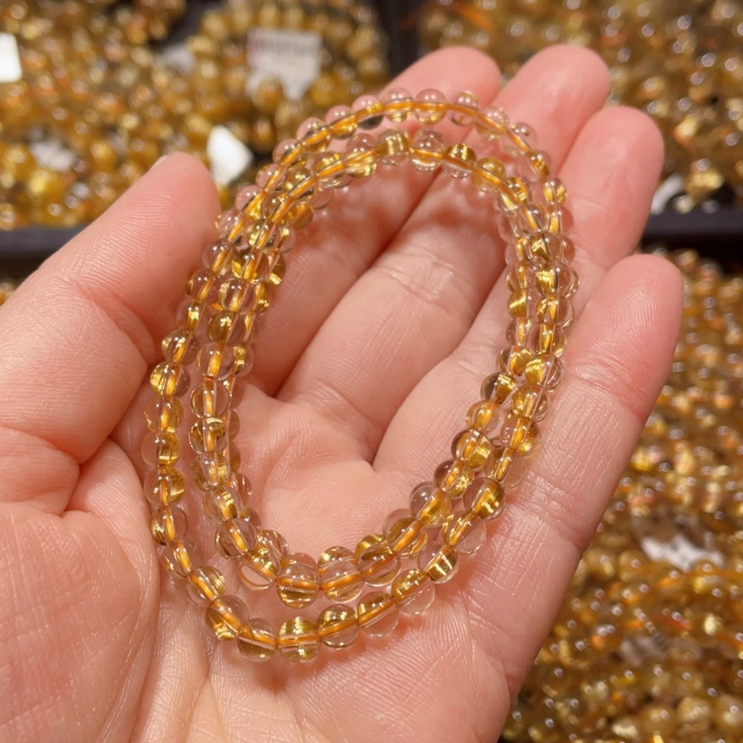 水晶手链未镶嵌天然水晶手链