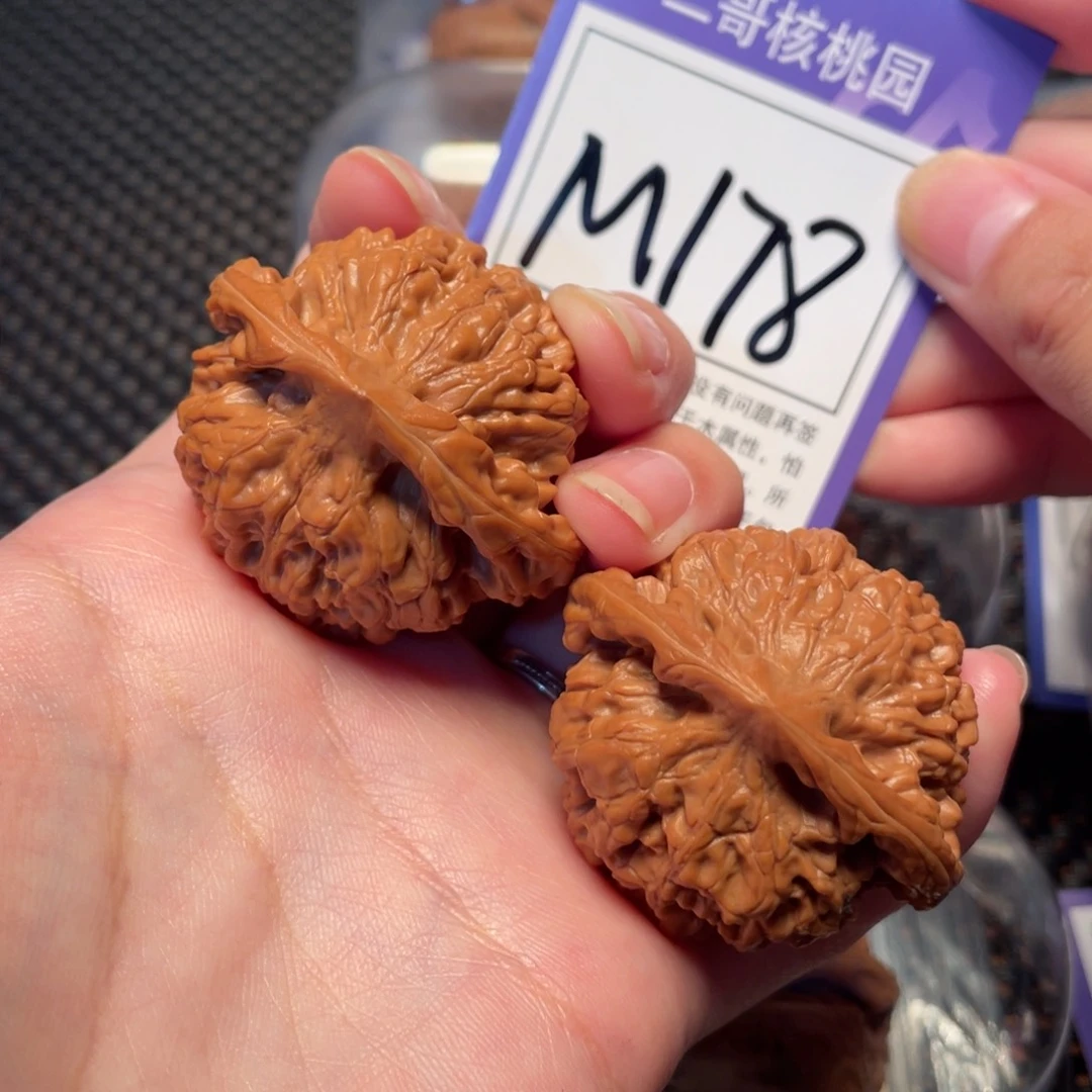 把件桃核M178号官帽43