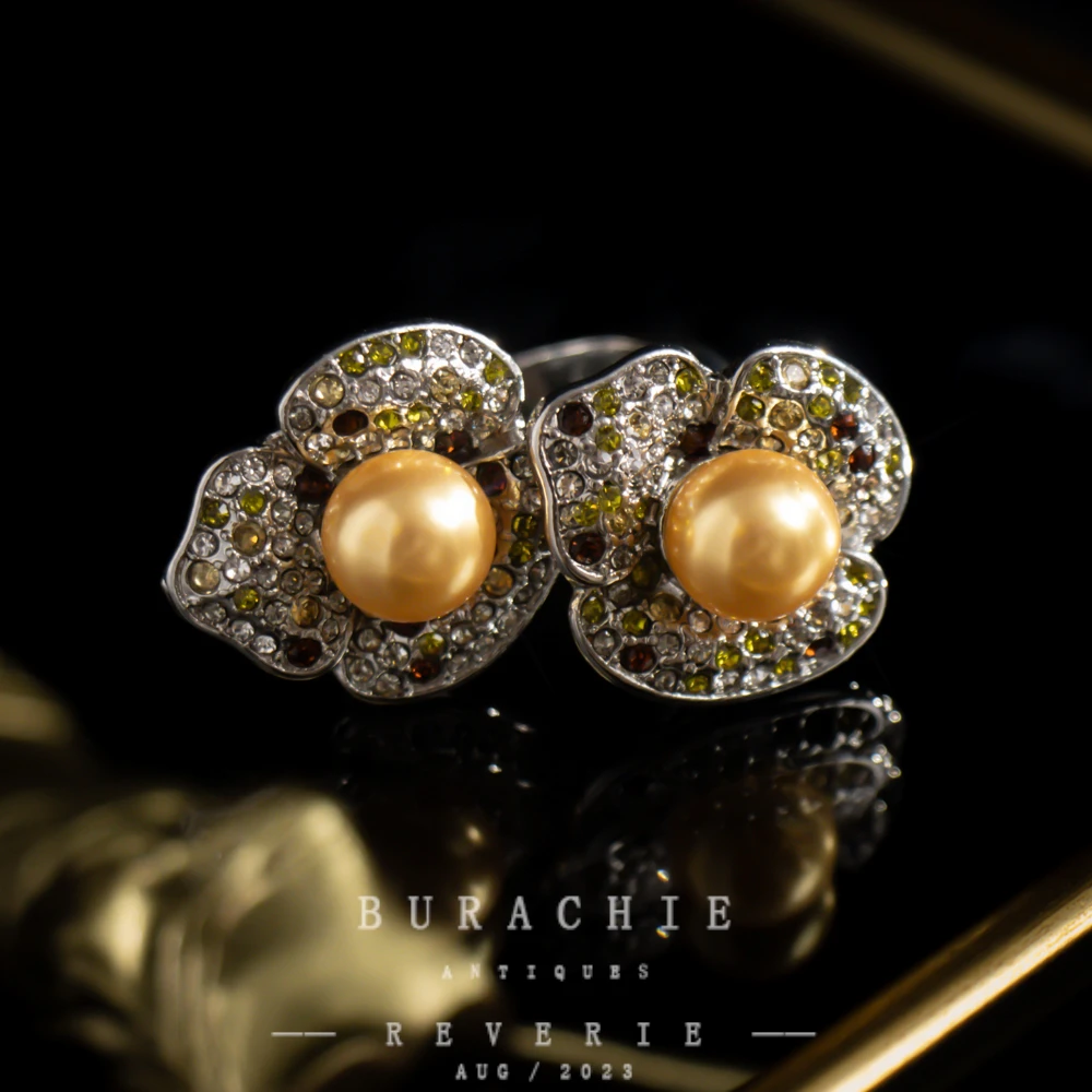 铜合金仿珍珠戒指 【3947】周年珍藏英｜经典原标克拉款CrownFrett