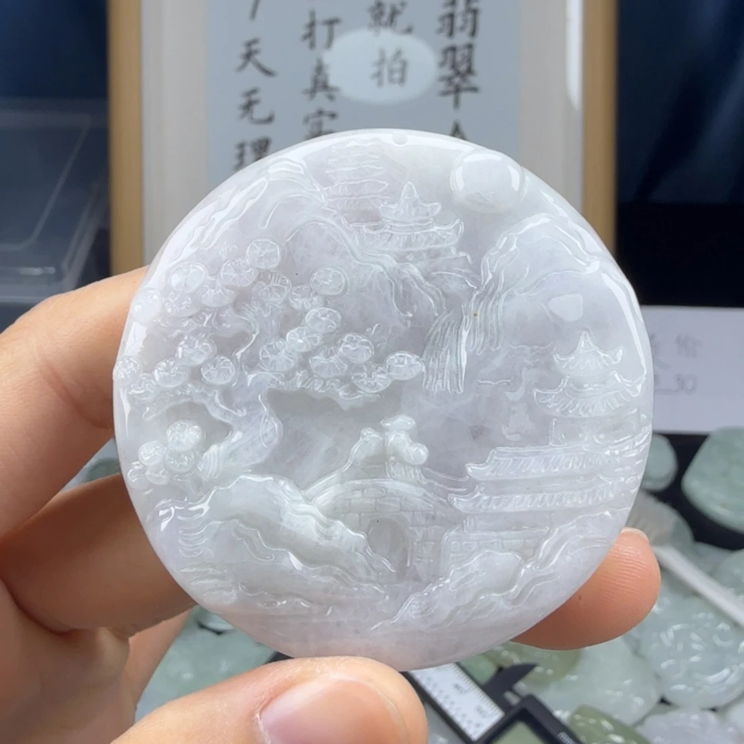 颈饰未镶嵌翡翠翡翠
