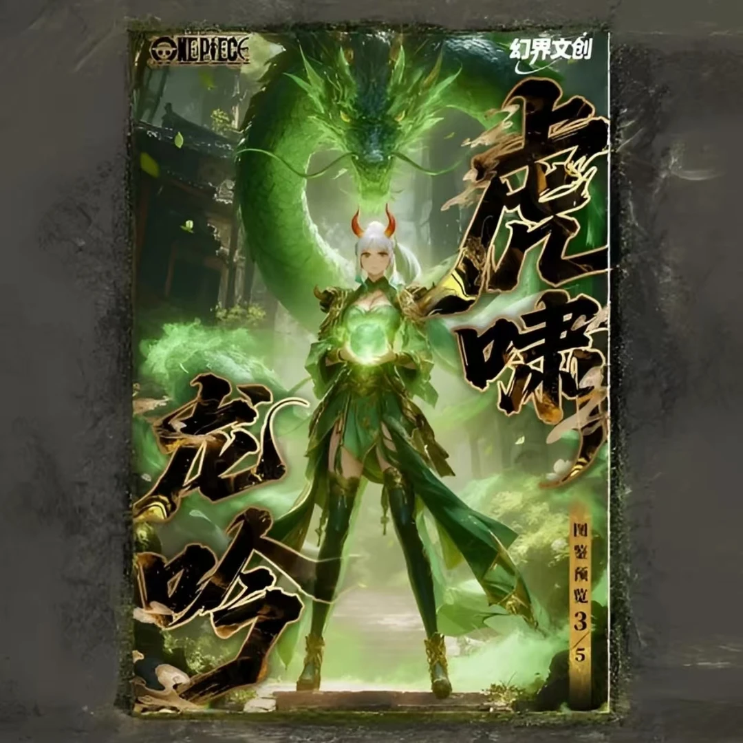 【踩数字】幻界文创 虎啸龙吟 海贼王系列二创动漫收藏卡