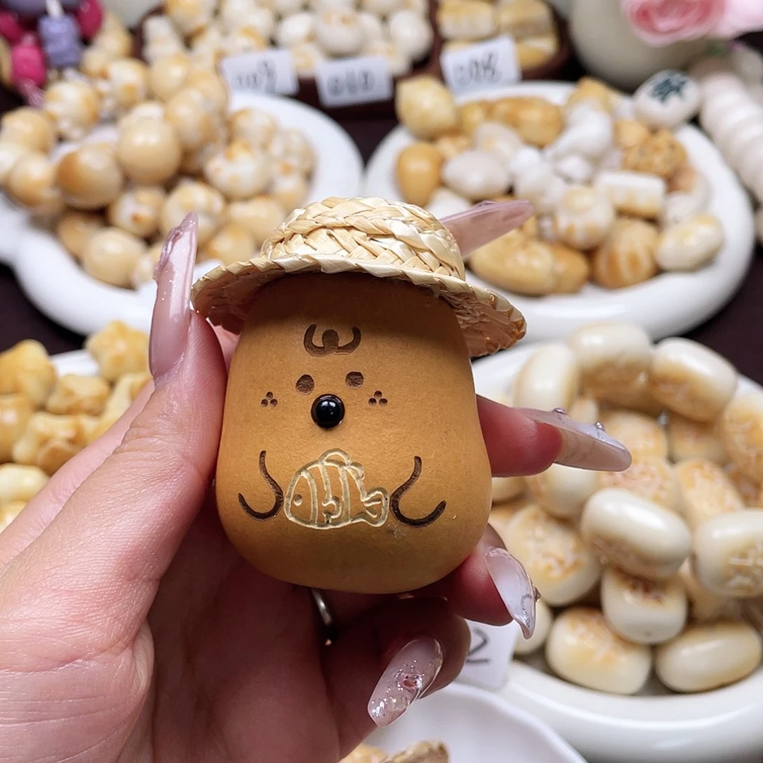 吊坠白玉菩提一个葫芦