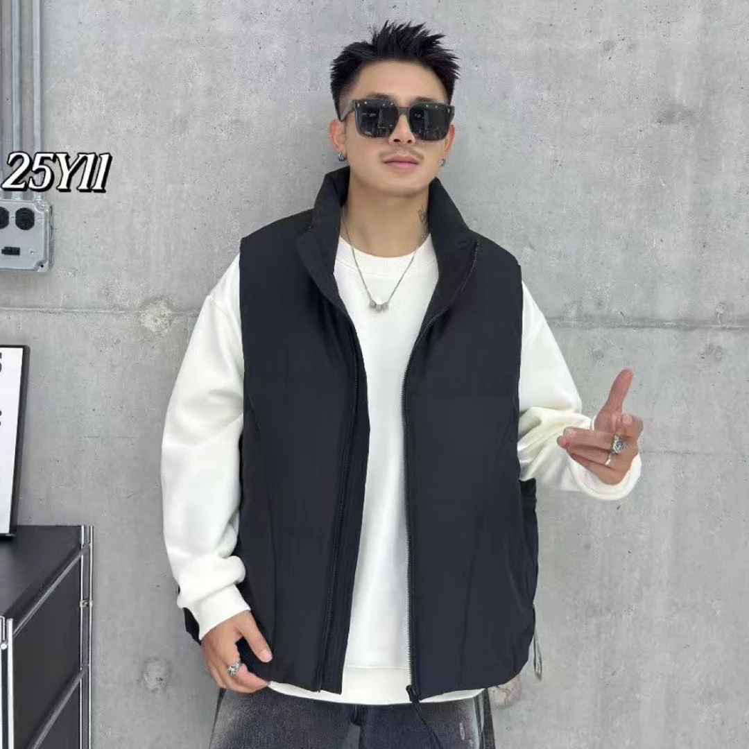 【25Y11男士潮流羽绒马甲】秋冬保暖户外立领百搭