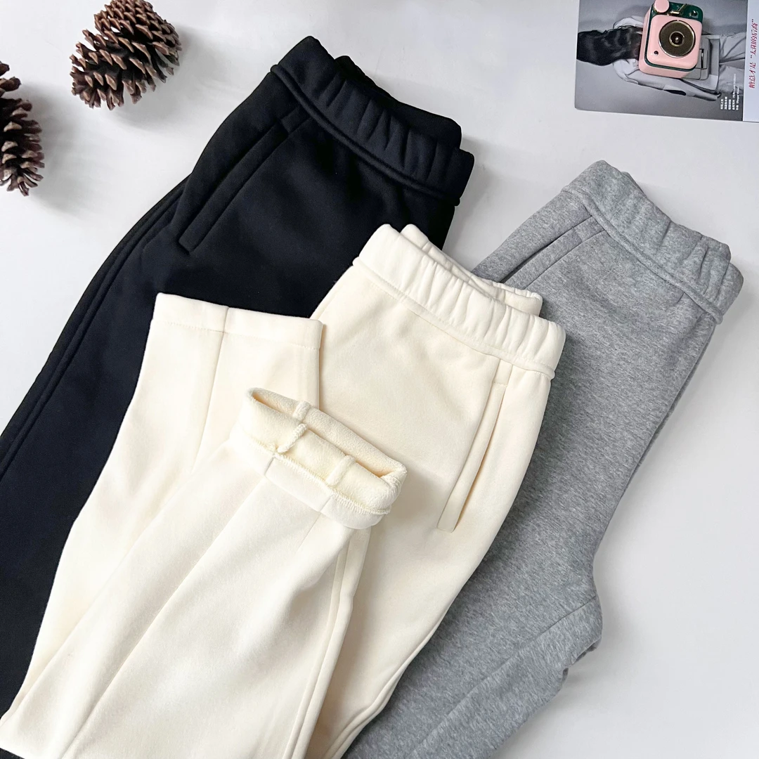 【年末宠粉】【巨暖 大王裤】加绒加厚 显瘦卫裤 女休闲裤