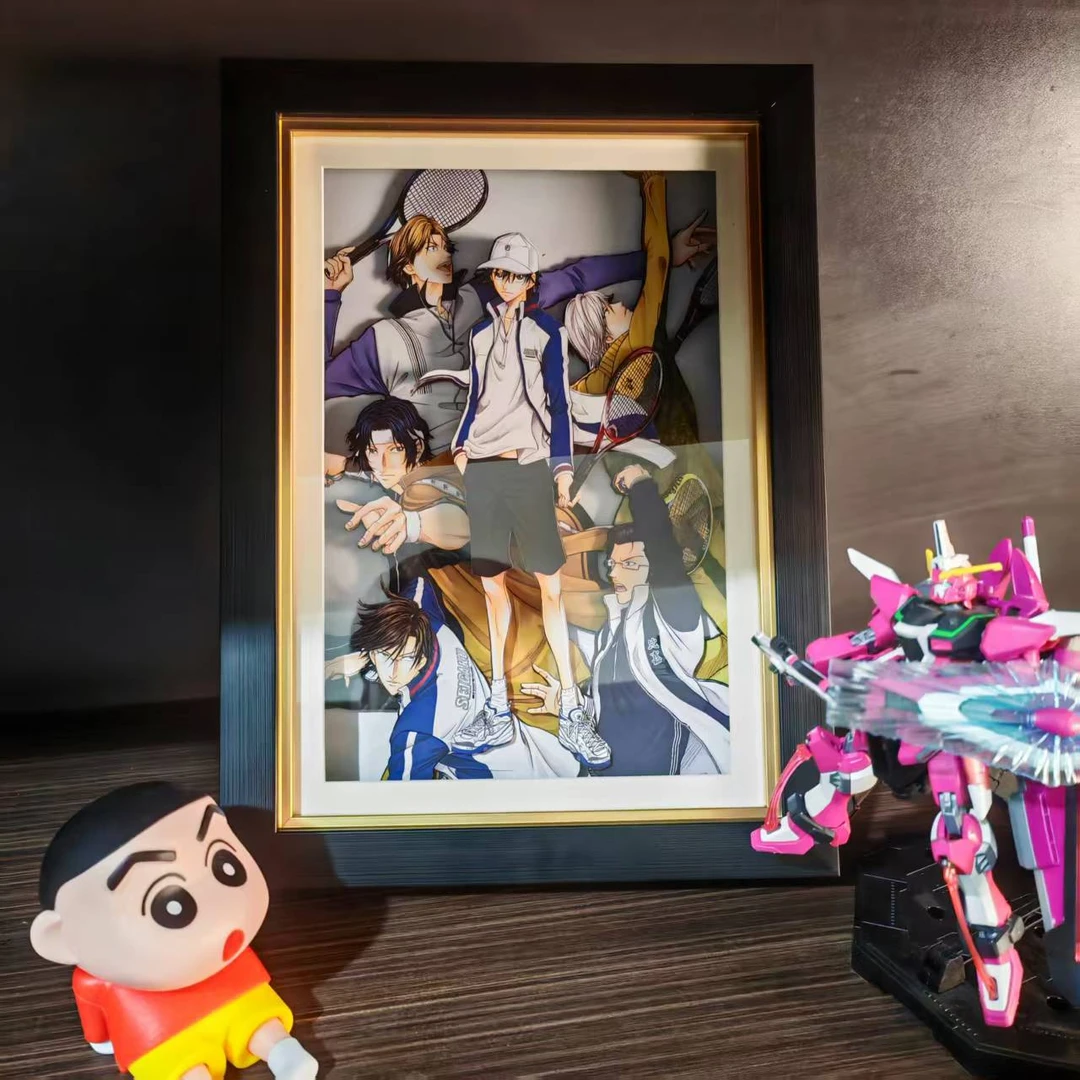 【网球王子】19*24主角越前龙马立体镂空装饰画摆件S002