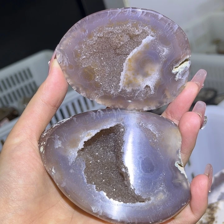 珠宝半成品水晶未镶嵌福利晶盆