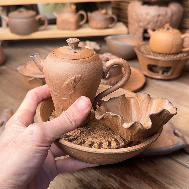 原矿老岩泥茶器系列