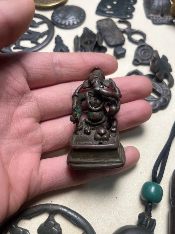 【藏传】[尼泊尔]象鼻造像