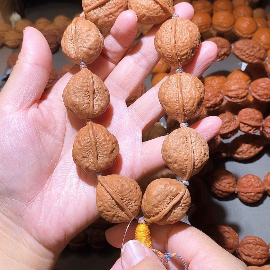 文玩核桃吊坠23尺异形手持