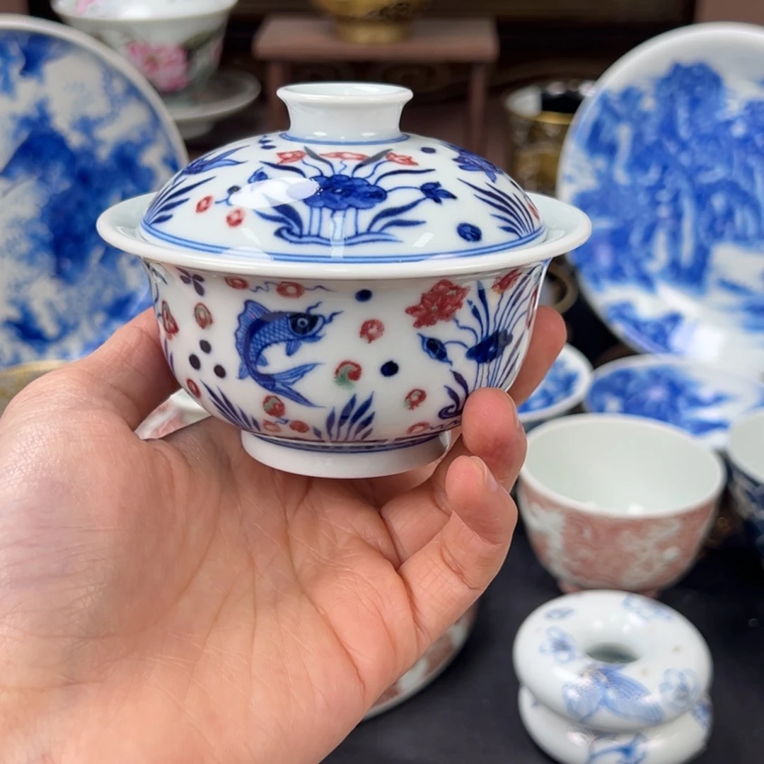 瓷片糊*呀景德镇手工手绘陶瓷