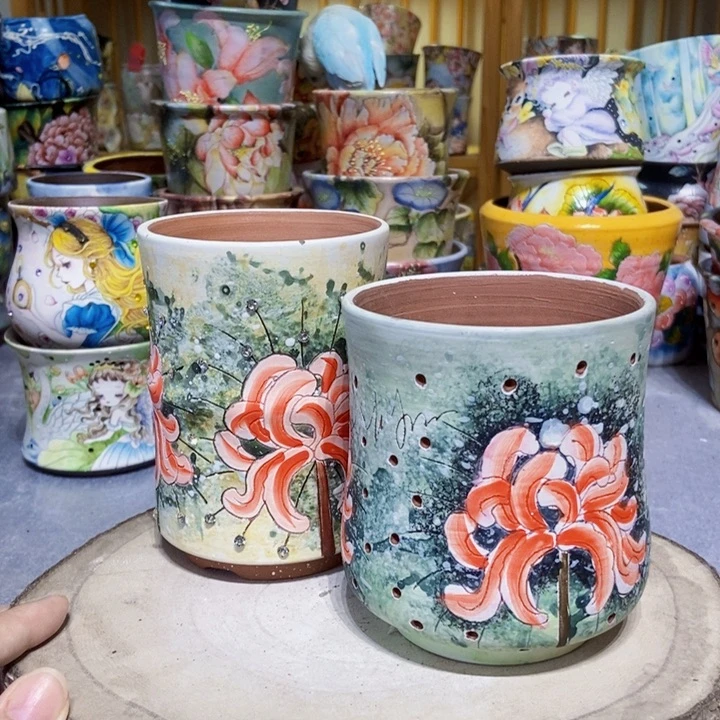 景德镇艺术手绘作品