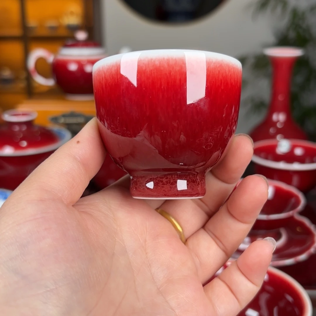杯子景德镇高温原矿釉