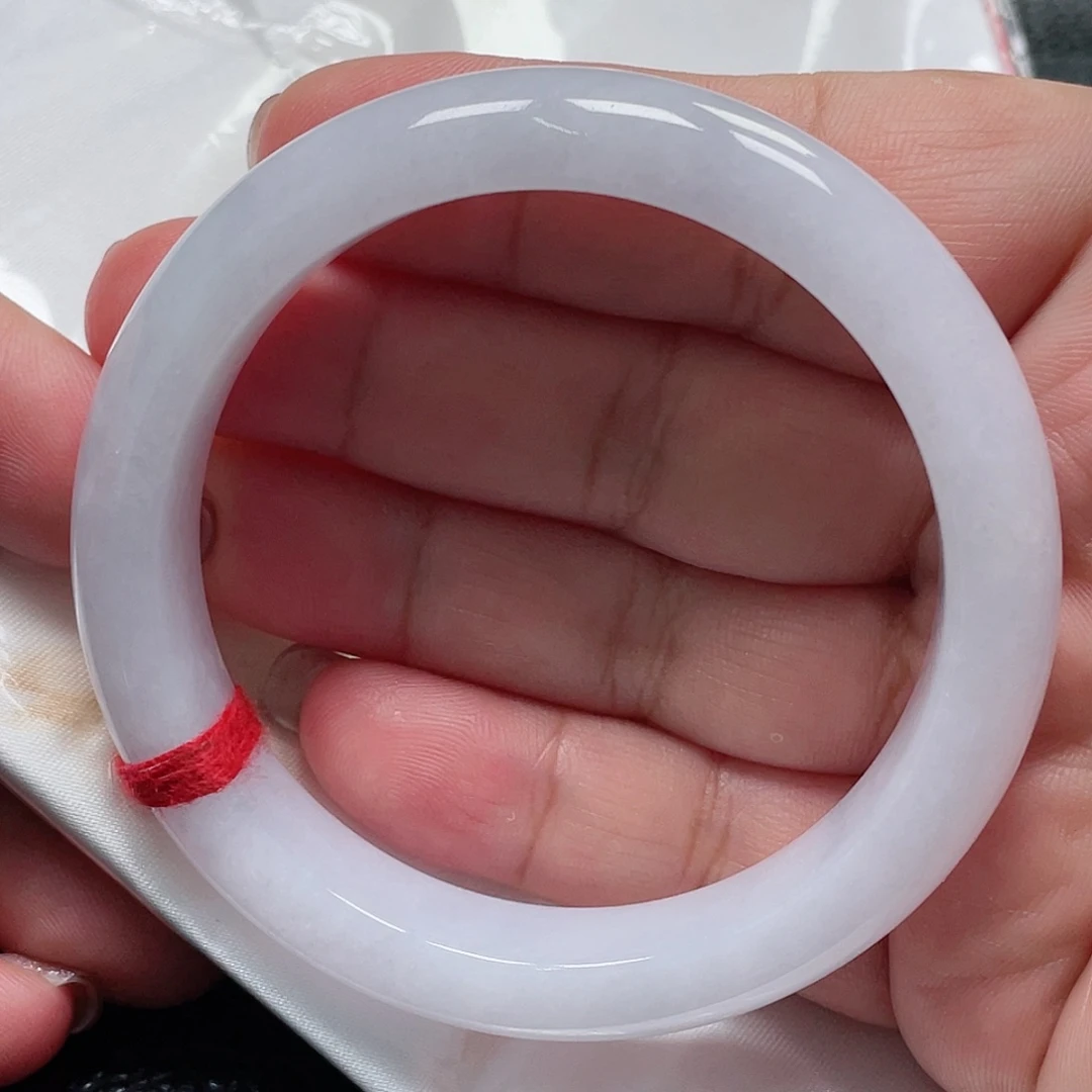 未镶嵌手镯翡翠缅甸翡翠手镯56圈