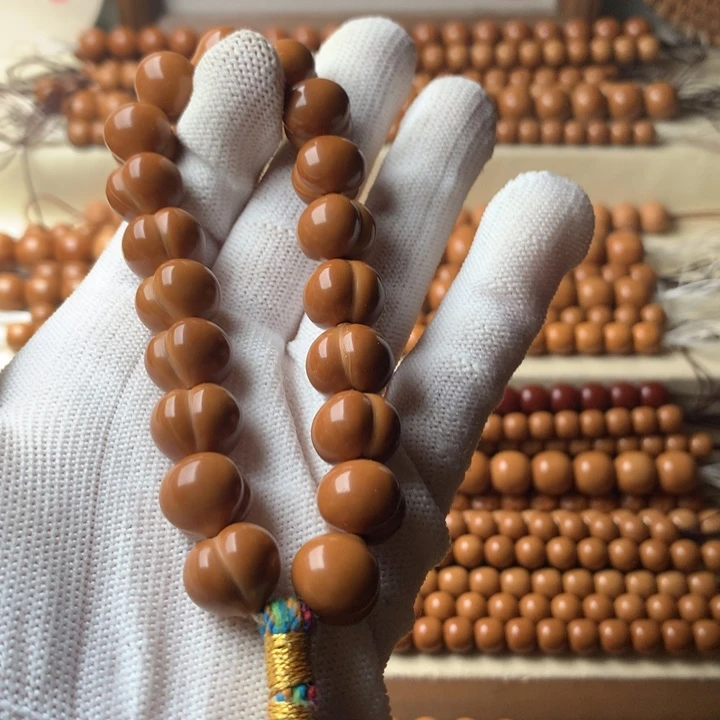 手串猴头核桃全品聚宝盆屁桃手持14mm