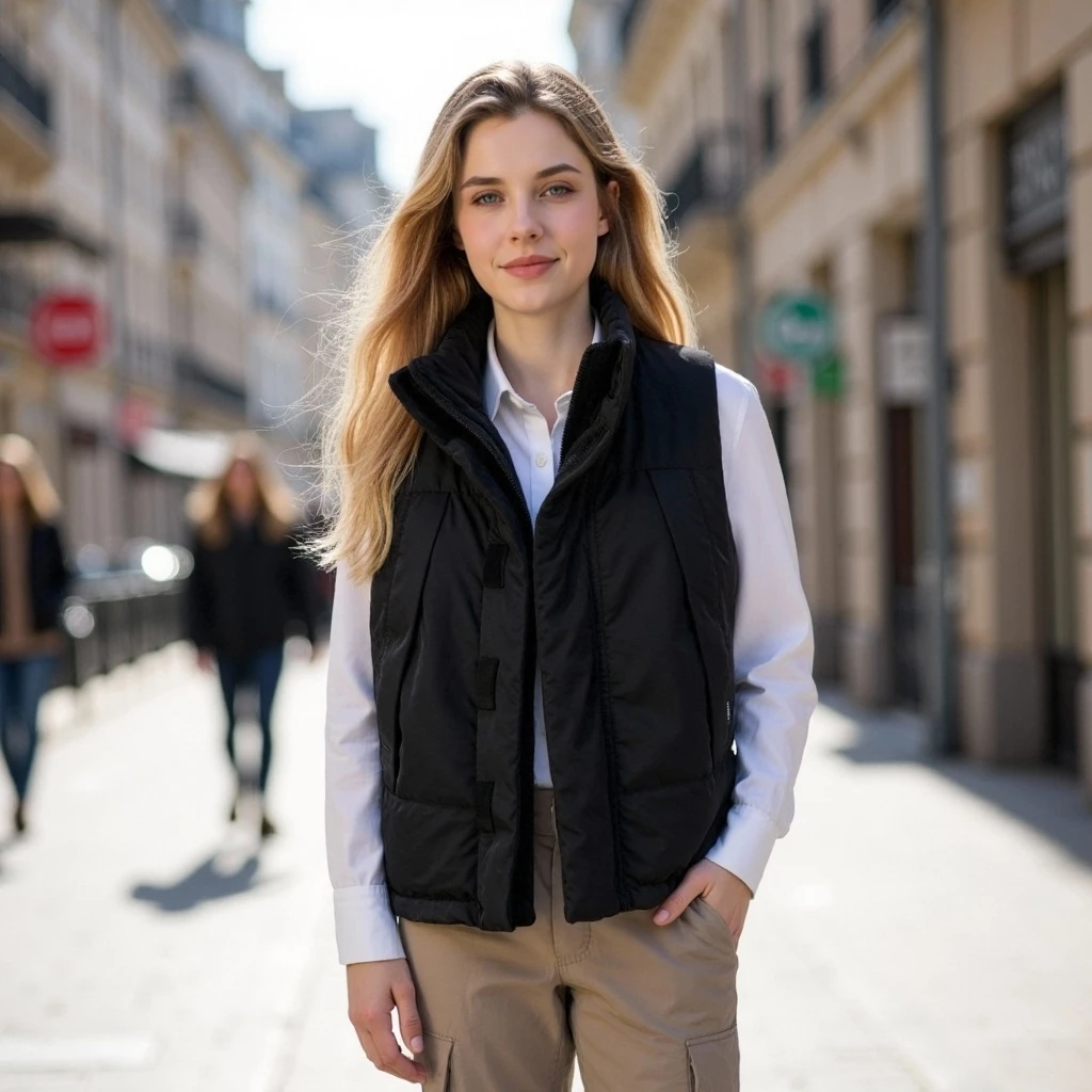 E339#0116-3款 秋冬工装马甲