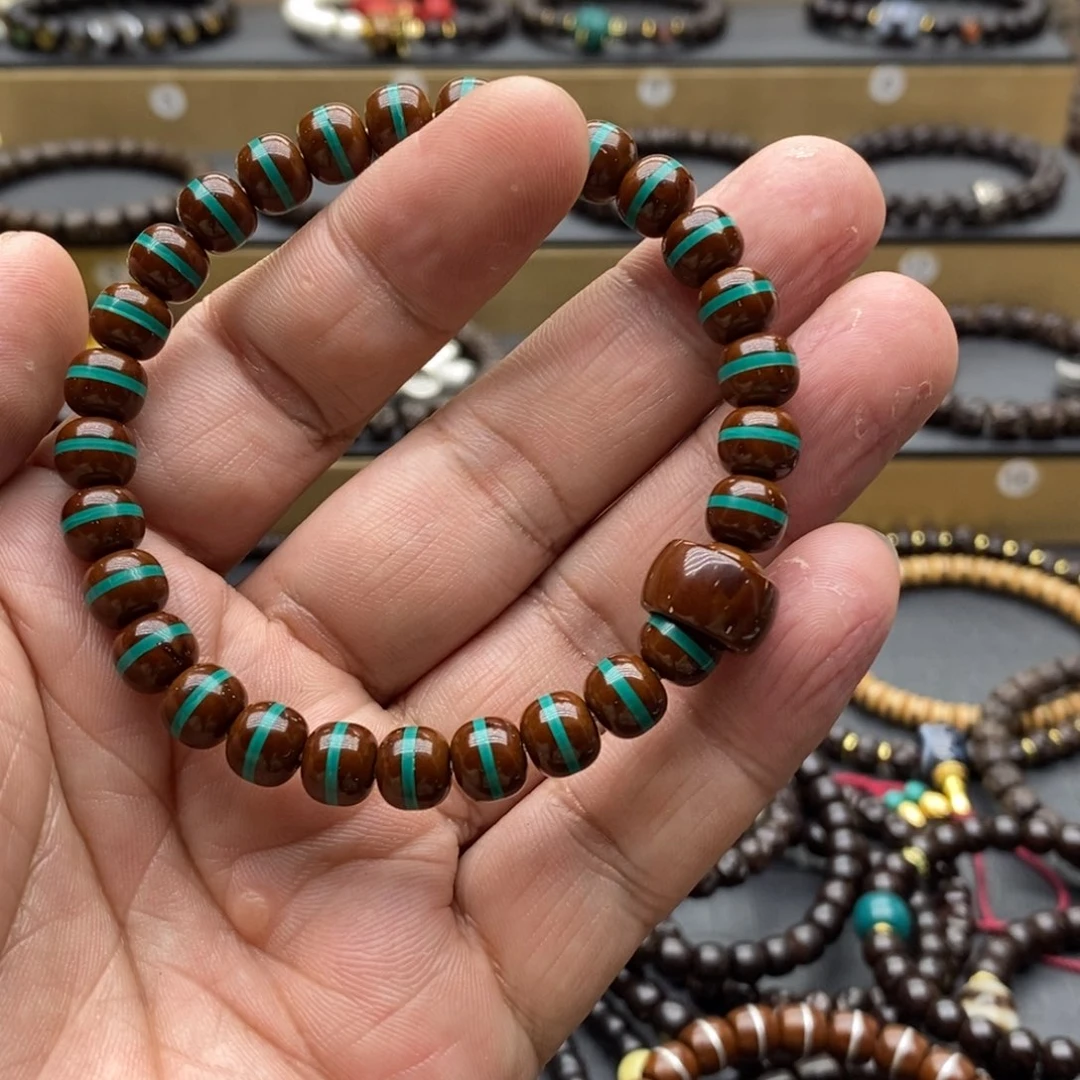 紫金鼠手串拉****汇老型8❌7