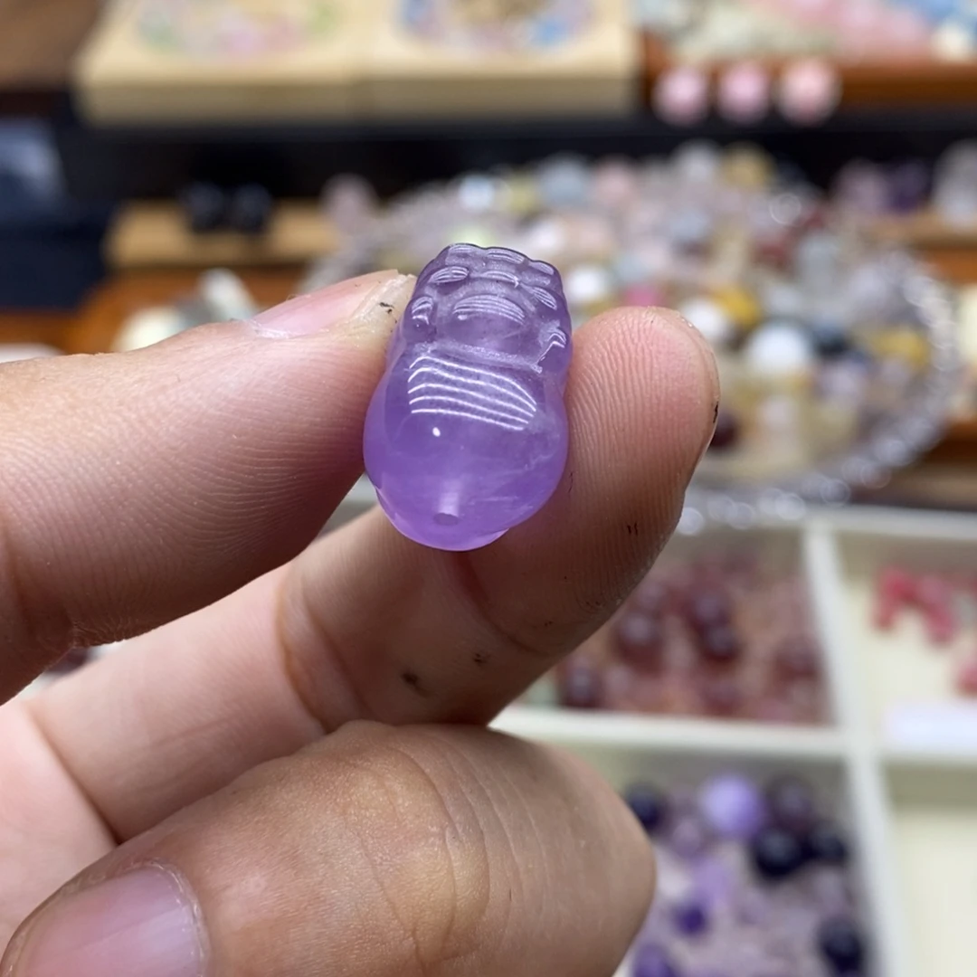 西***猫水晶珠宝半成品未镶嵌