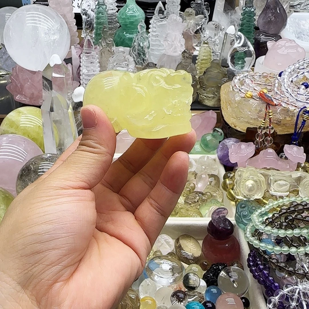 未镶嵌车挂水晶摆件
