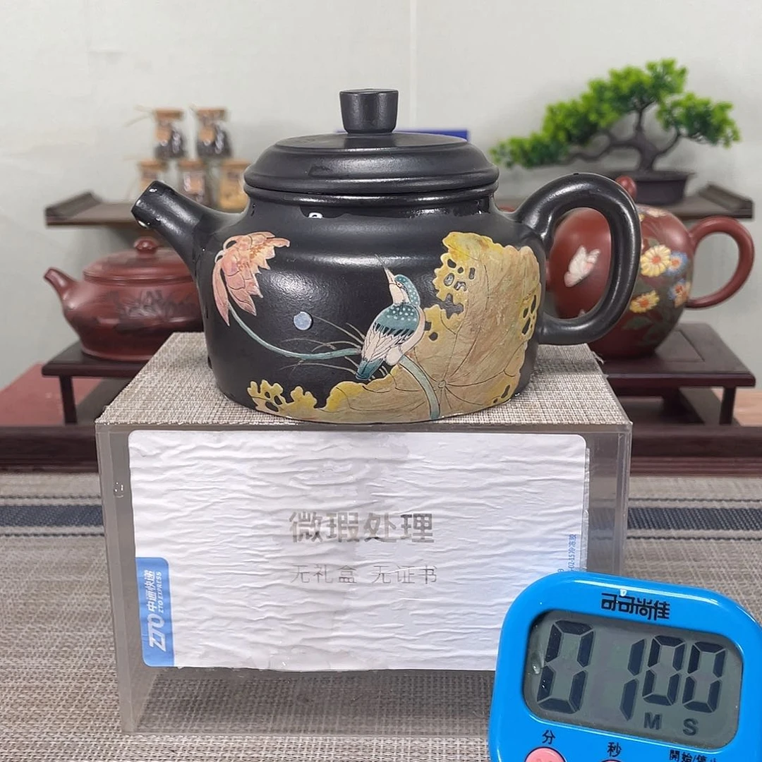 朝***彬茶壶紫砂微瑕也可以