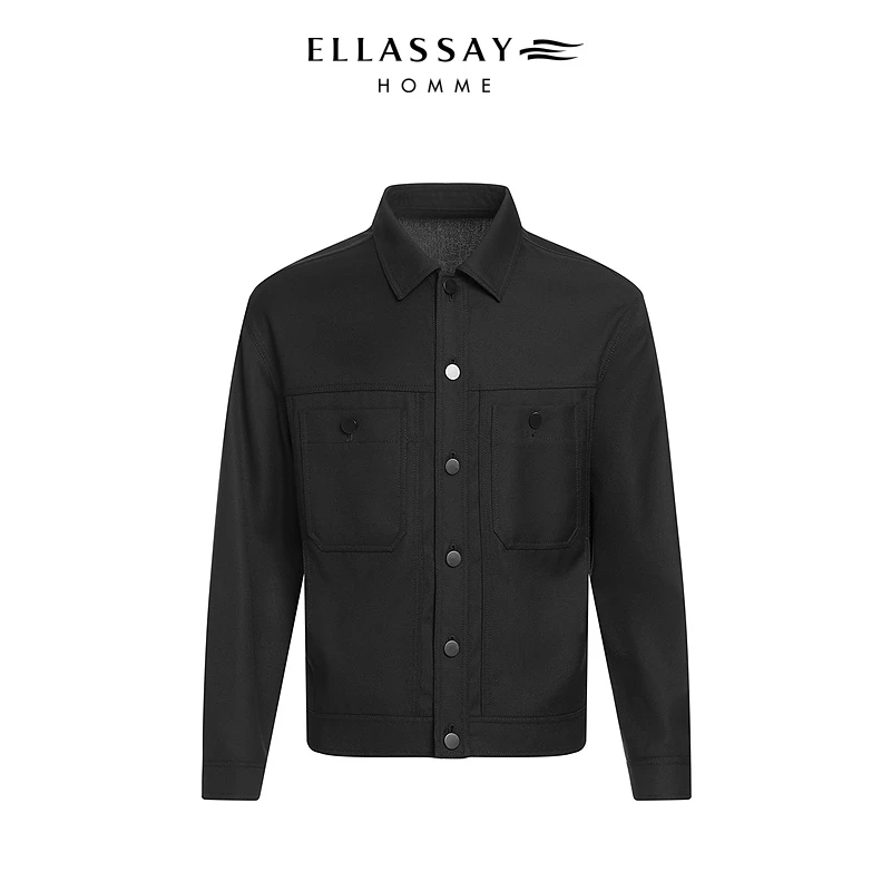 【秀场同款】ELLASSAY歌力思男装秀场高定新款LP夹克EME353W02200