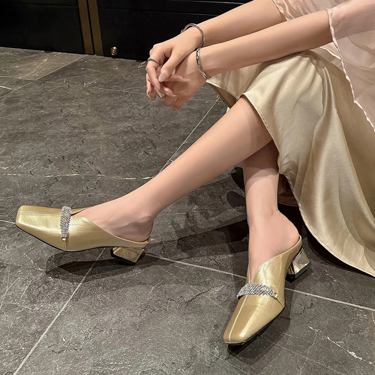 DJ时尚女鞋-A7113金色
