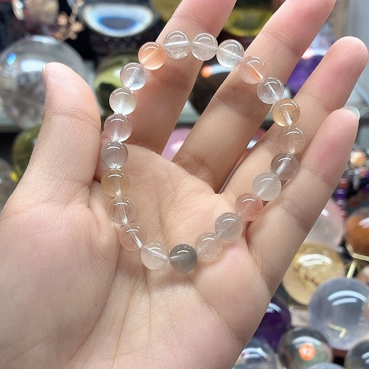 未镶嵌水晶珠宝半成品兔毛小清新特价8mm