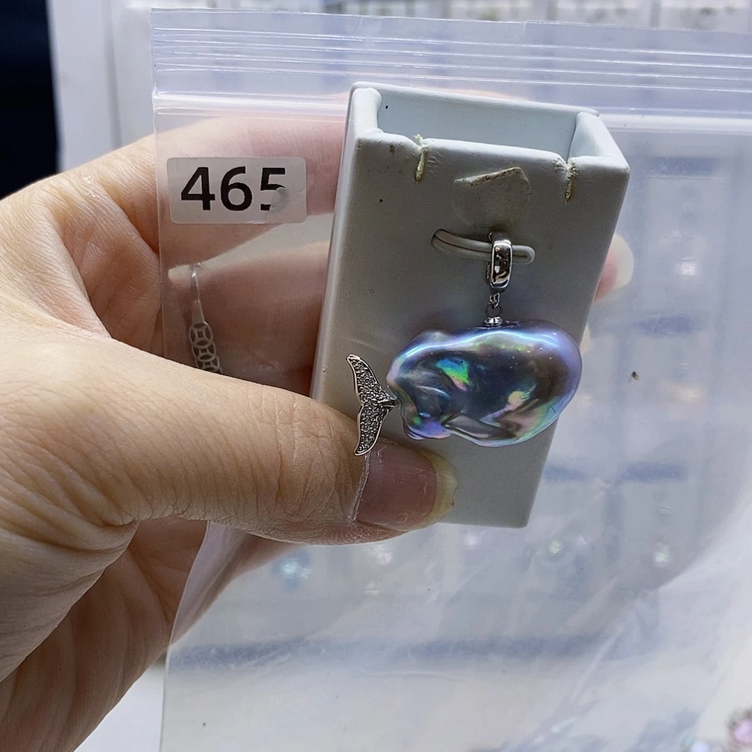 颈饰合金淡水珍珠